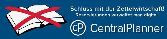 Online Reservierungssystem CentralPlanner