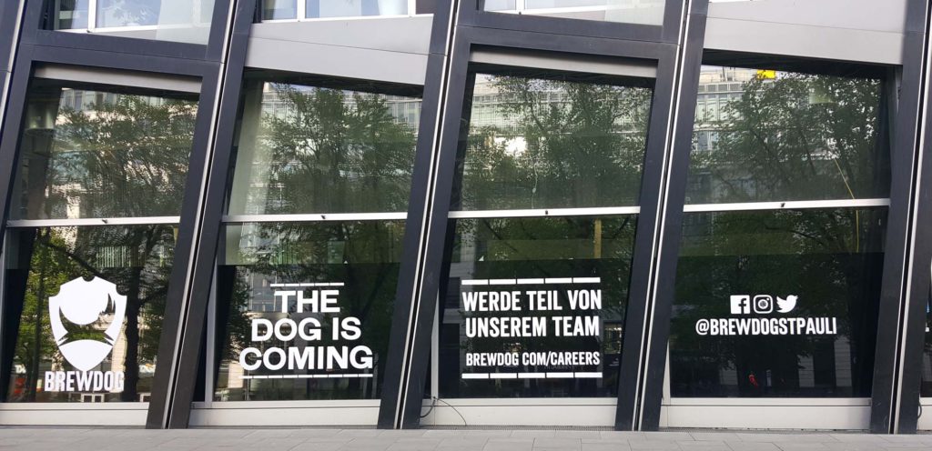 Brewdog St.Pauli vor der Eröffnung