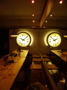 Restaurant Mehl, Bahnhofsuhr