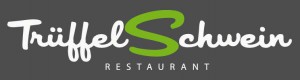 Trüffelschwein-Schriftzug