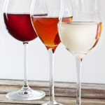 Rotwein, Rose-Wein, Weißwein