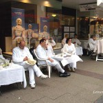 Erstes Weißes Dinner in Neugraben