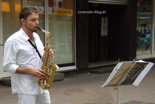 Weißes Dinner Neugrabener Marktpassage: Musikalische Umrahmung
