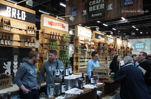 Craft Beer Arena auf der Internorga 2015 Craft Beer Arena auf der Internorga 2015