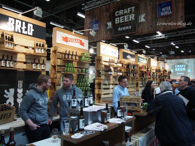 Craft Beer Arena auf der Internorga 2015 Craft Beer Arena auf der Internorga 2015