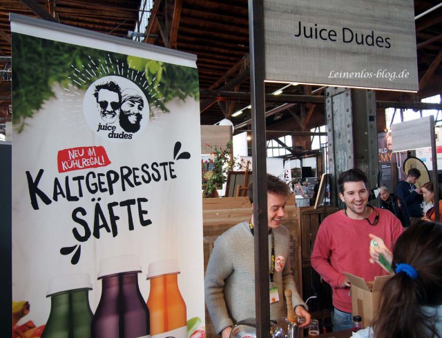 Juice Dudes Gründer auf der Eat & Style