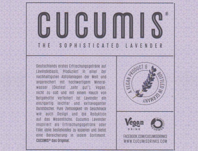 Cucumis-Lavender Slider