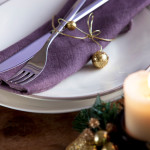 Weihnachtliche Tischdekoration