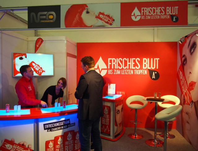 "Frisches Blut" - Internorga Stand
