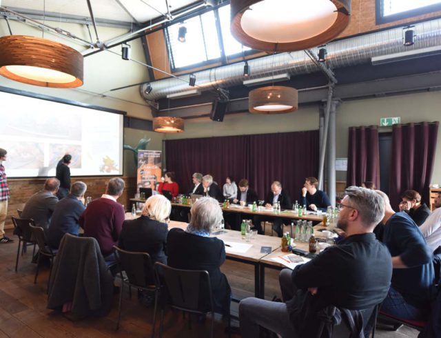 Pitch vor der Gastro Startup Jury, Foto: Michael Zapf