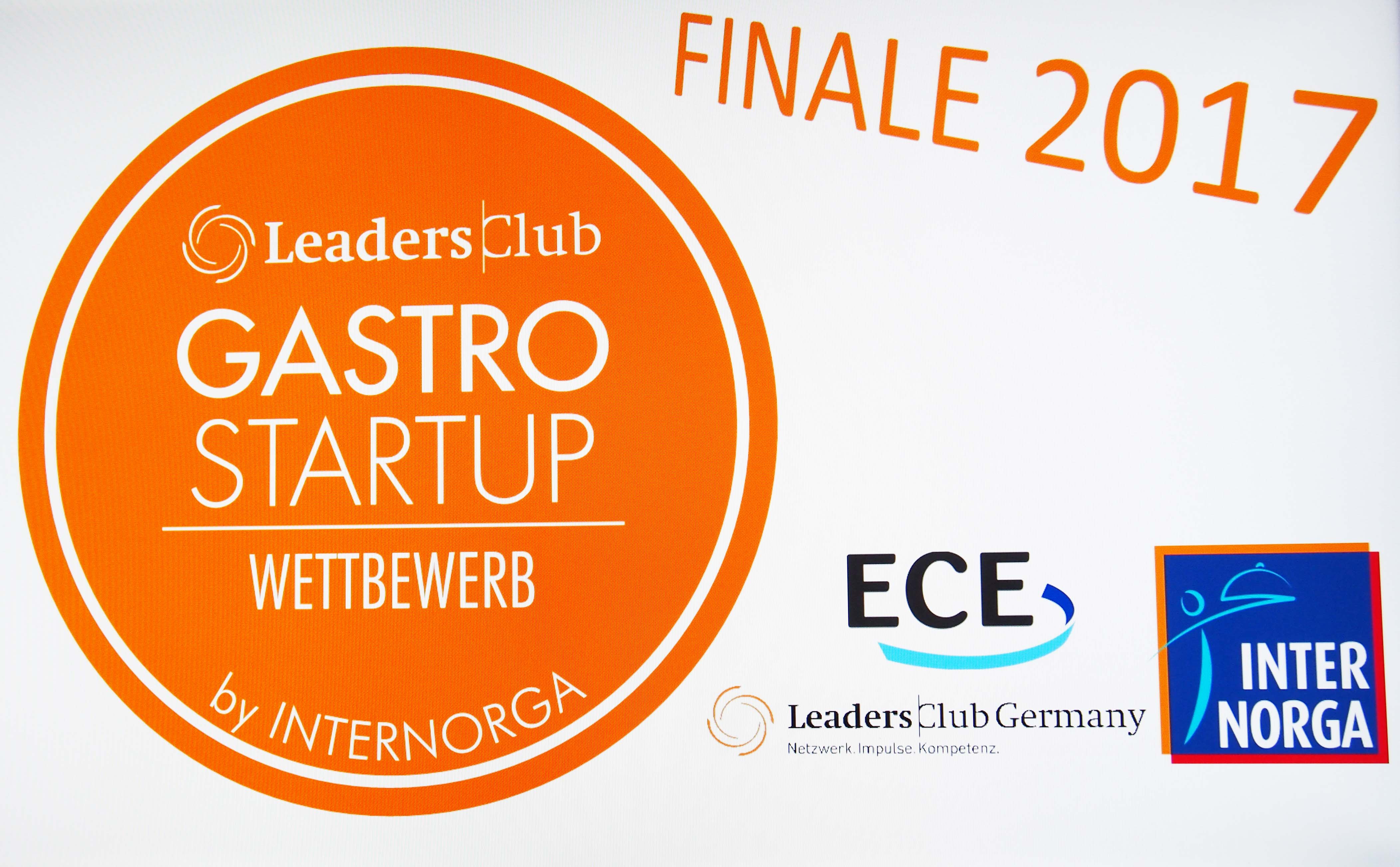 Gastro Startup Wettbewerb Finale 2017