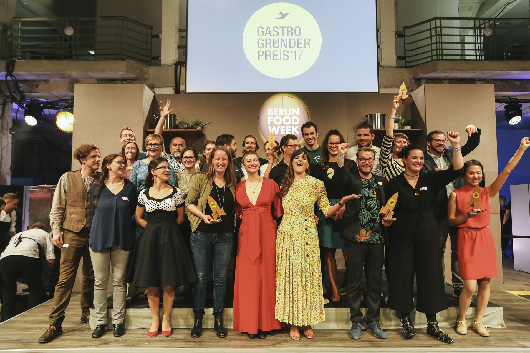 Preisverleihung Gastro-Gründerpreis 2017