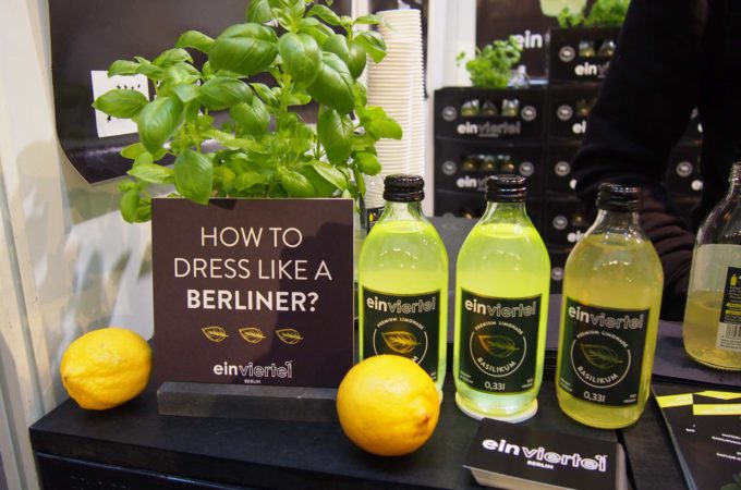 EinViertel Basilikum-Limonade