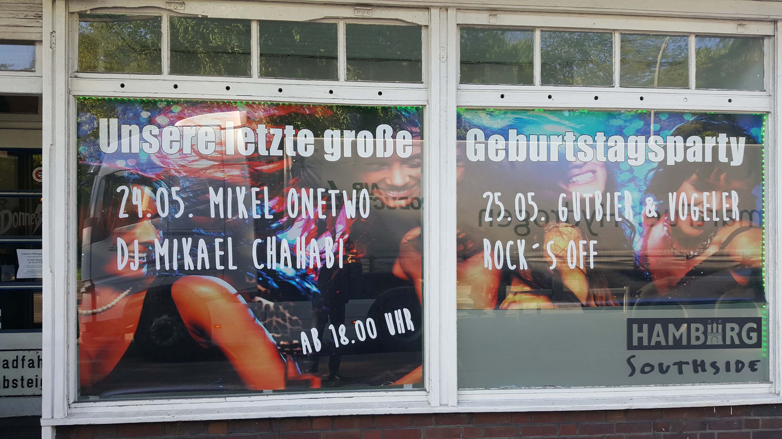 Kneipe Donnerwetter Abschied