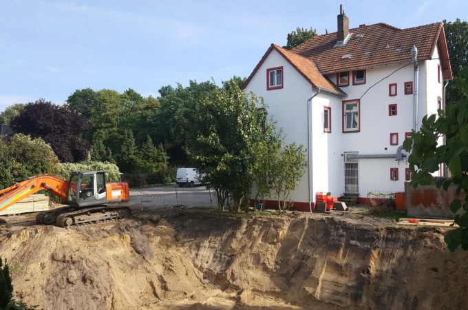 Kneipe Donnerwetter mit Baugrube