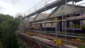 Wohnheimbau bin Hamburg-Neugraben