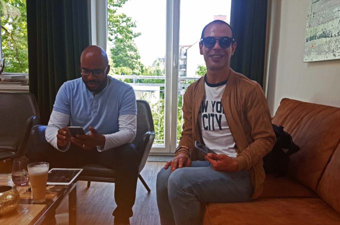 Kevin von Holst und Trendscout Nico