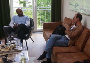 Kevin von Holst und Trendscout Nico im Gespräch