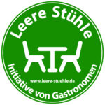 Aktion "Leere Stühle" - Initiative von Gastronomen