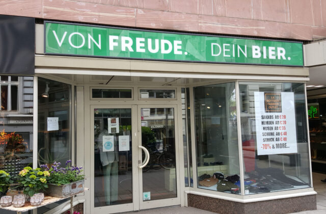 Hamburger Craft Beer Von Freude - ehemaliger Flagship Store Hamburger Craft Beer Von Freude - ehemaliger Flagship Store