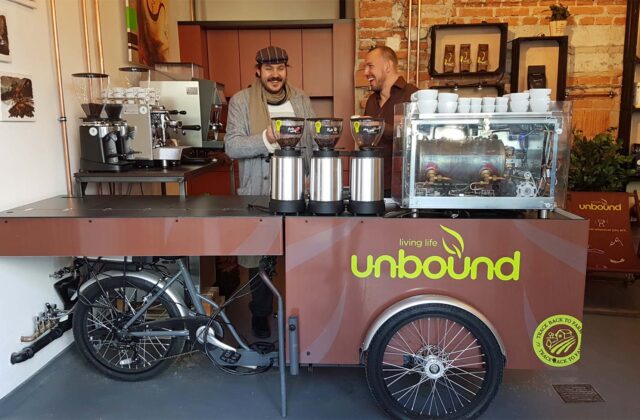 Mobile Kaffee-Bar von Paul&Ernst Mobile Kaffee-Bar von Paul&Ernst