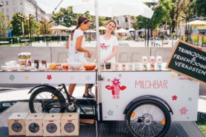 Food-Bike als Milchbar (Foto: Paul&Ernst Street Food Solutions)