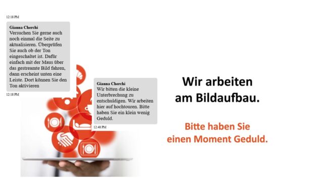 Intergastra digital - häufige Übertragungsstörungen bei der Premiere Intergastra digital - häufige Übertragungsstörungen bei der Premiere