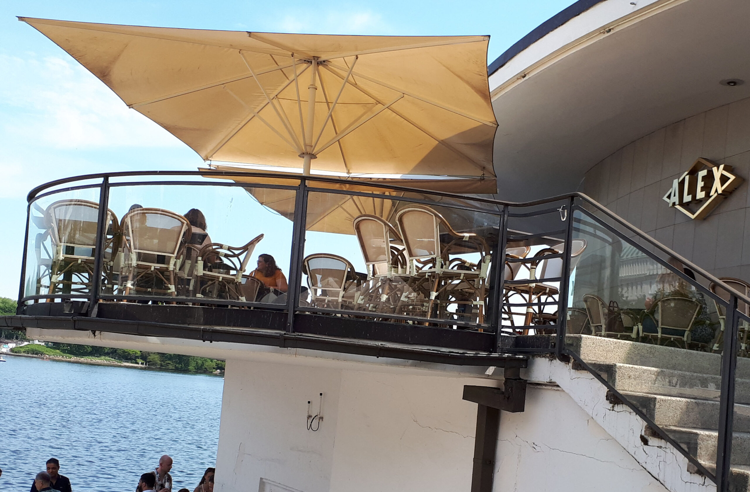 Hamburg, ALEX an der Alster (Alsterpavillon)