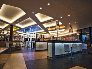 Grundkomponenten der Lichtsituation: indirektes Licht, Akzent-Licht, dekoratives Licht