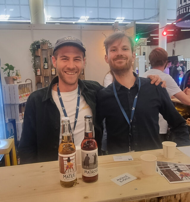 Gründer des Getränkestartup Matrosé & Matee Matrose&Matee Hamburger Getränke-Startup