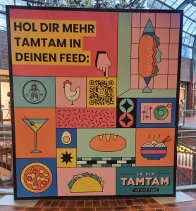 Le big Tam Tam: Warten auf die Eröffnung