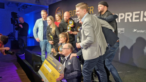 Aufstellung zum Gastro-Gründerpreis Siegerfoto 2024