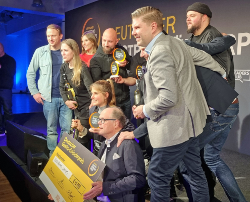 Aufstellung zum Gastro-Gründerpreis Siegerfoto 2024