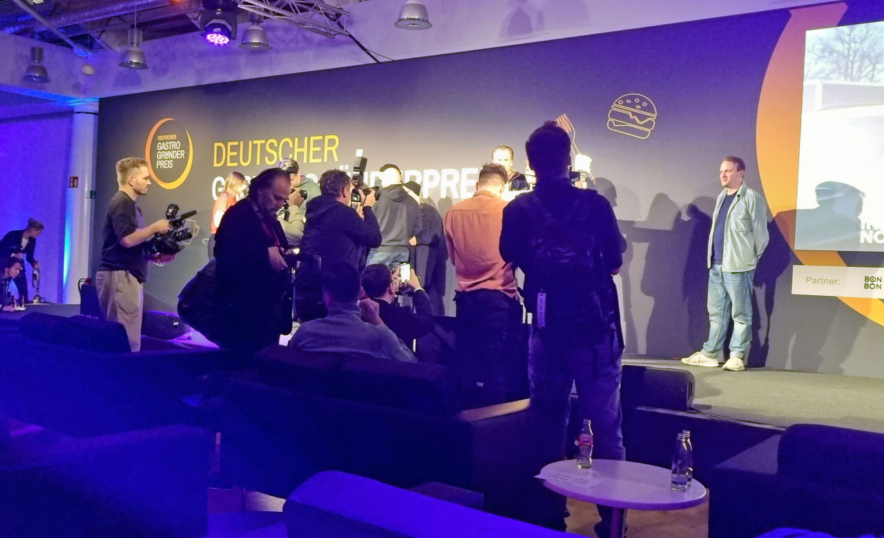 Großes Medien-Interesse am Gastro-Gründerpreis 2024