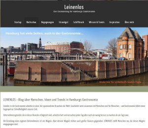 Leinenlos-Blog Design 2014