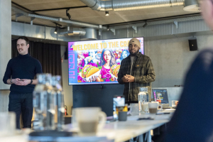 Nicklas Janus und Quency de Leon Roa, Gründer Taco Craze Düsseldorf (Internorga)