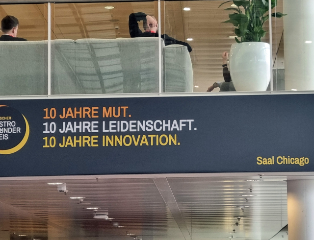 10JahreGastroGründerpreis 10 Jahre Deutscher Gastro-Gründerpreis auf der Internorga 2025