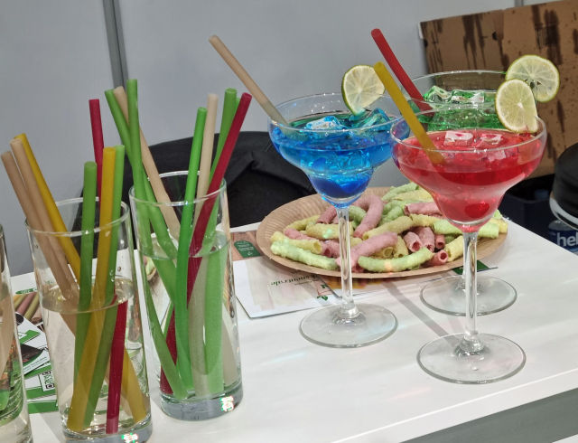 Trinkhalme aus Gemüse Trinkhalme aus Gemüse