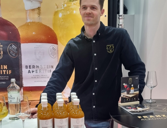 Franz von Fein Mitgründer Paul-Georg Martin auf der Internorga 2025 Franz von Fein Mitgründer Paul-Georg Martin auf der Internorga 2025