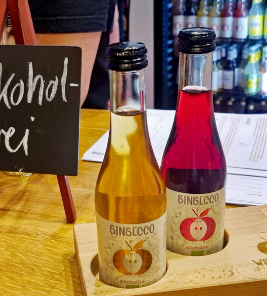Alkoholfreier Secco als Standardoption: Sinsecco SinSecco